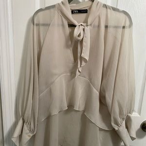Zara chiffon Blouse
